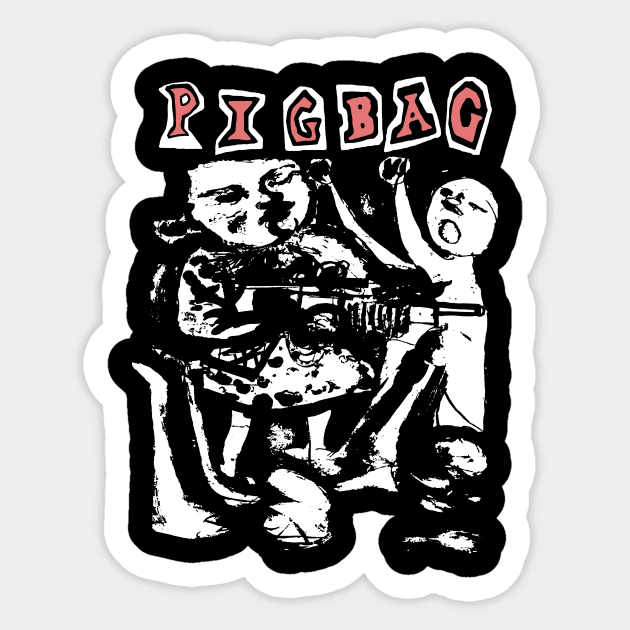 pigbag uk post punk Sticker by TeeFection